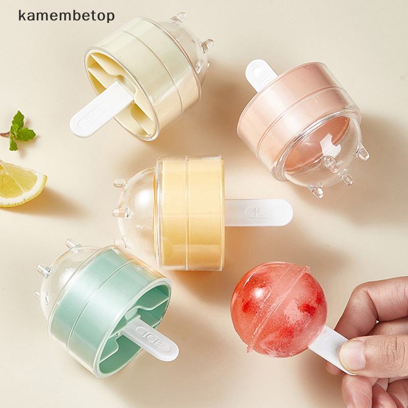 Khuôn Làm Kem Que Bằng Nhựa Tiện Dụng Cho Nhà Bếp