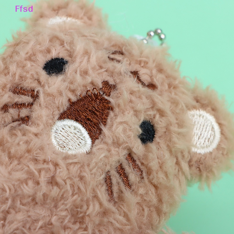 {Ffsd} Móc Khóa Trang Trí Túi Xách / Móc Khóa Hình Thỏ / Gấu Shoug Nhồi Bông Làm Quà Tặng