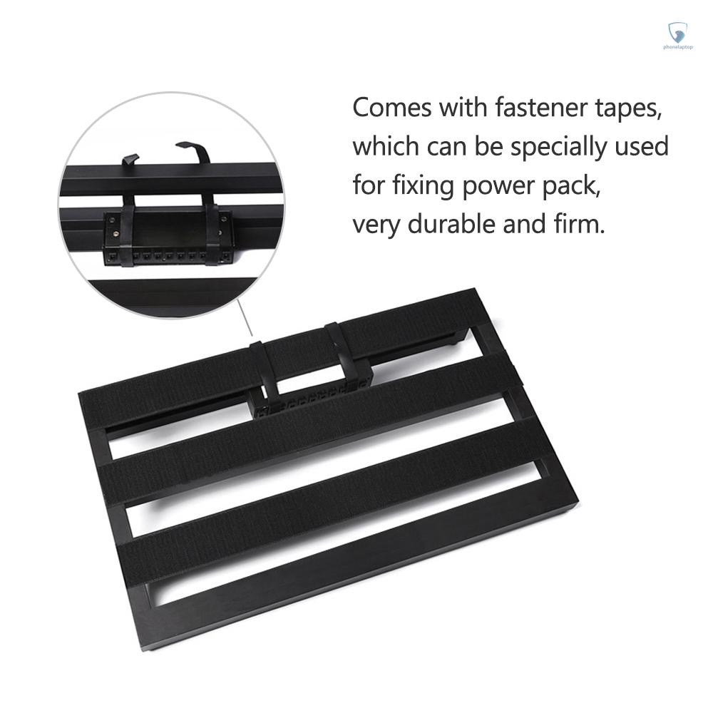 Bàn Đạp Hiệu Ứng Bằng Hợp Kim Nhôm Kích Thước Lớn 19.7X11 Inch Kèm Túi Đựng Tiện Lợi