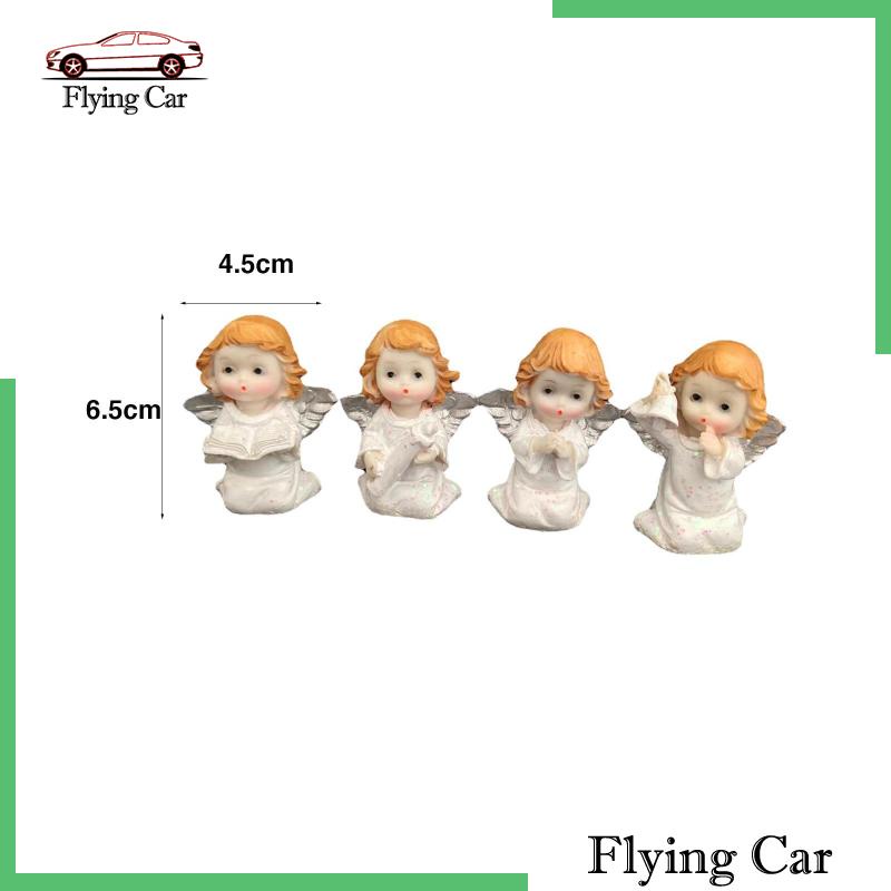 [Lzdjfmy2] 4 Bức Tượng Thiên Thần Điêu Khắc Nghệ Thuật Để Bàn Phòng Ngủ Tại Nhà