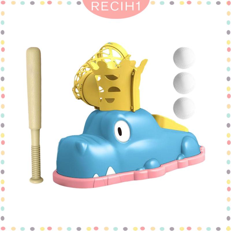 [Recih] Đồ Chơi Máy Ném Bóng Chày Tập Thể Dục Ngoài Trời Cho Trẻ Em