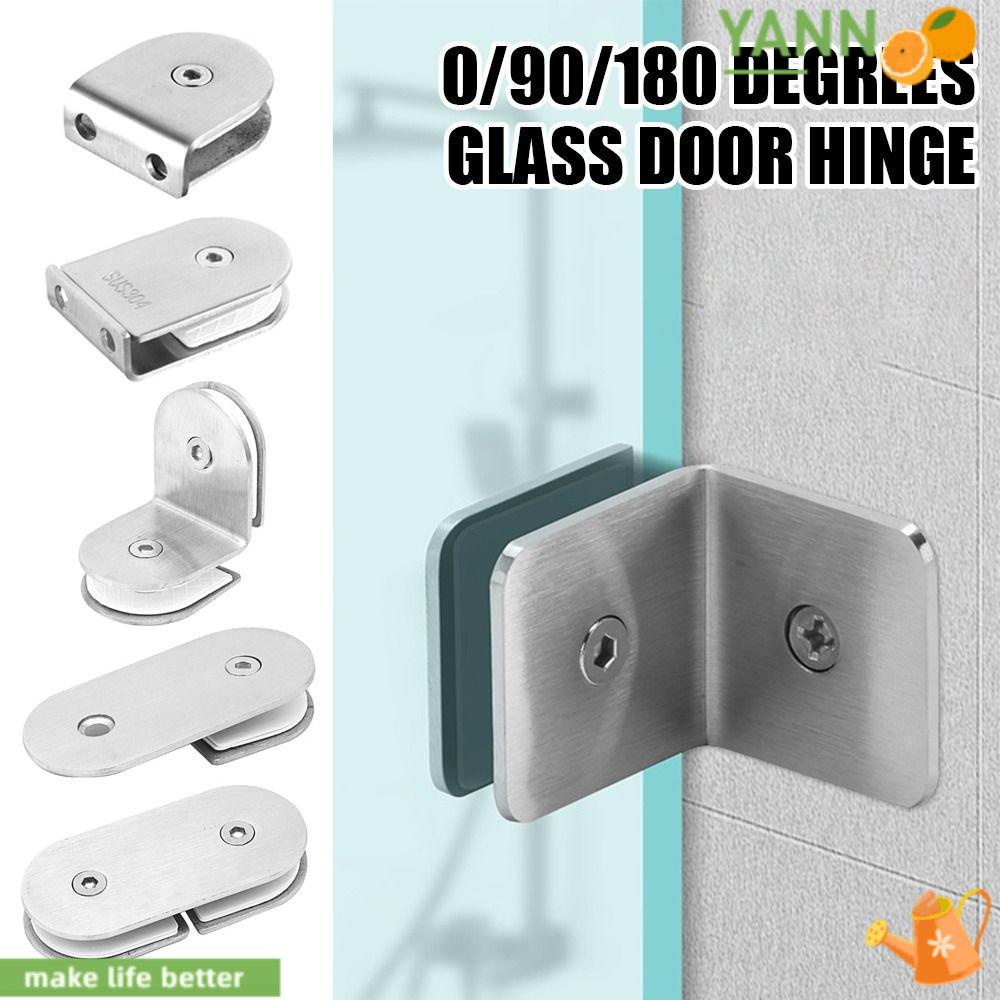 Bản Lề Cửa Kính / Tủ Quần Áo Tự Đóng Chất Liệu Hợp Kim Kẽm 1