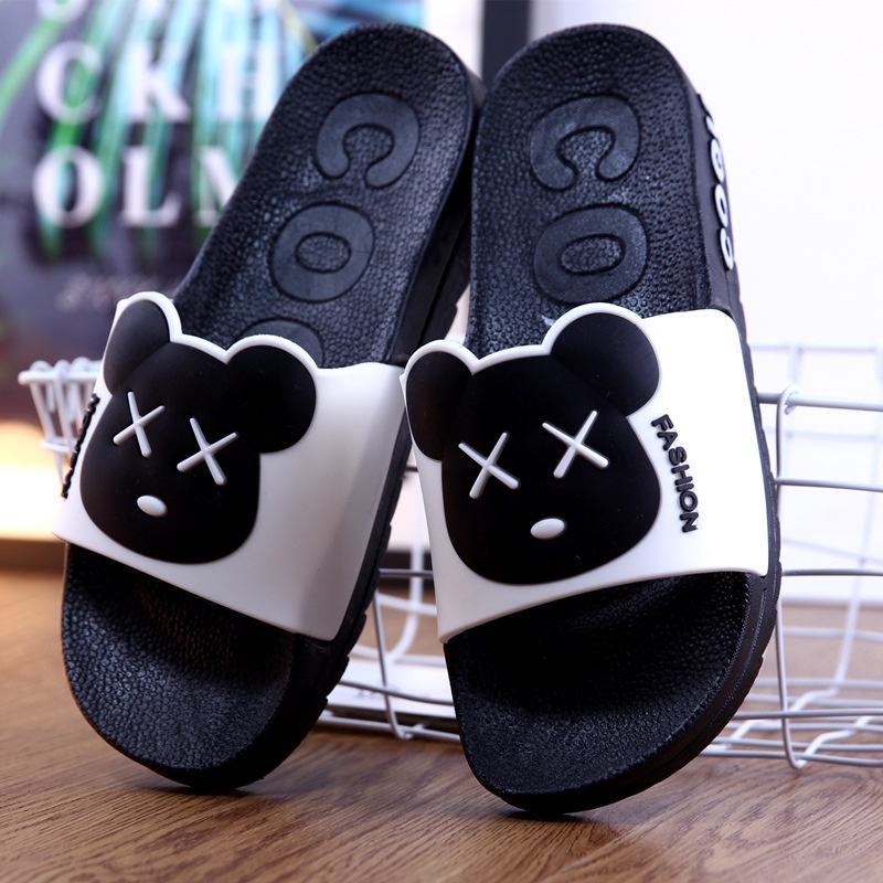 Dép nữ đi trong nhà đế dày tăng chiều cao họa tiết hoạt hình thời trang mùa hè cho AA6260