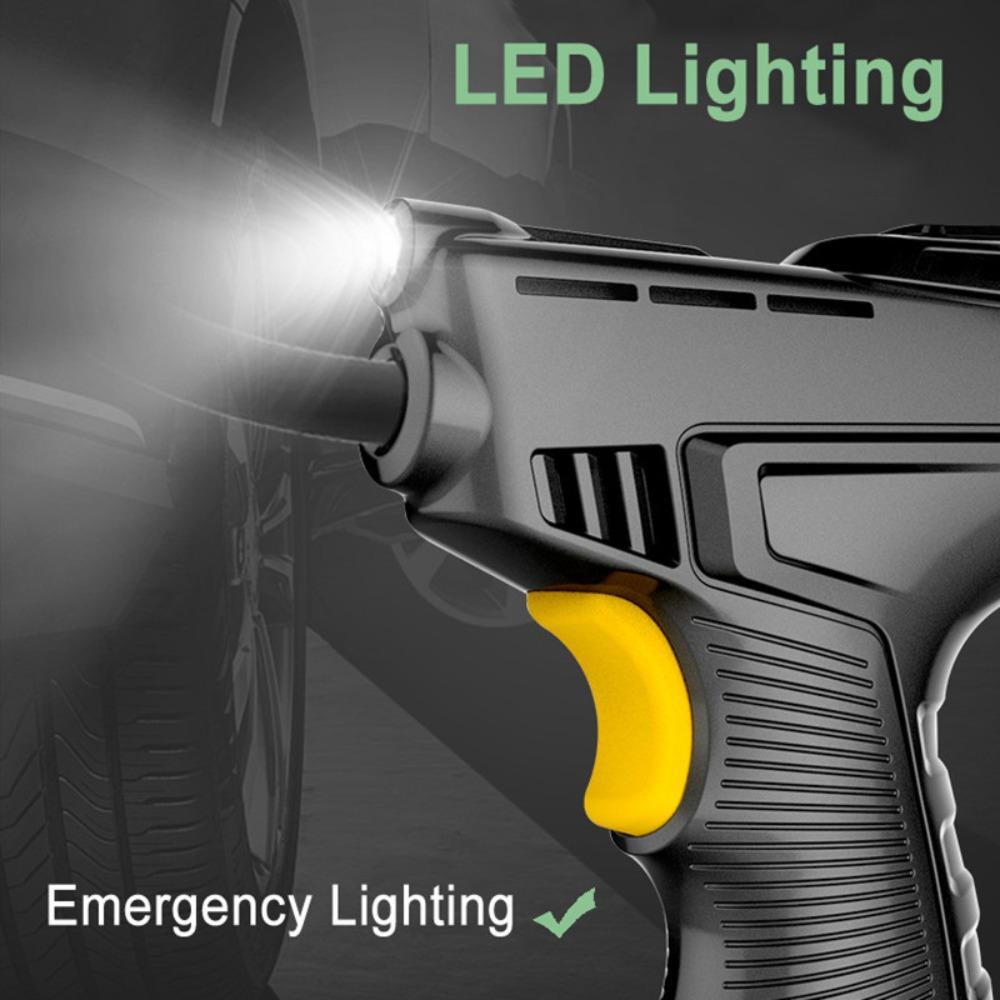 Máy Bơm Lốp Xe Hơi Không Dây 12V Có Thể Sạc Lại Tiện Dụng