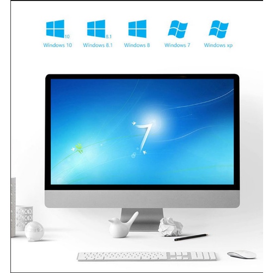 Đầu thu WIFI USB cho laptop, PC thuận tiện, không cần cài đặt, cắm vào nhận và dùng luôn