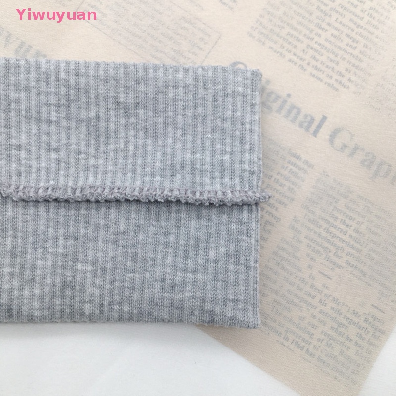 < Yiwuyuan > Băng Đô Dệt Kim Bản Rộng Màu Trơn Đơn Giản Thông Dụng Rửa Mặt Tập Thể Thao Yoga Giải Trí Mới Cho Nữ