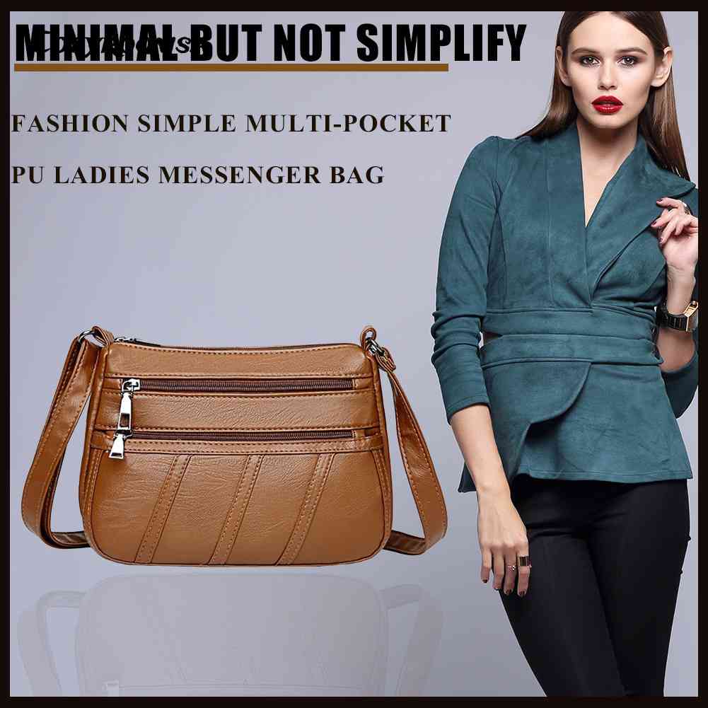 Túi Xách Da PU Nhiều Ngăn Thời Trang Cho Nữ