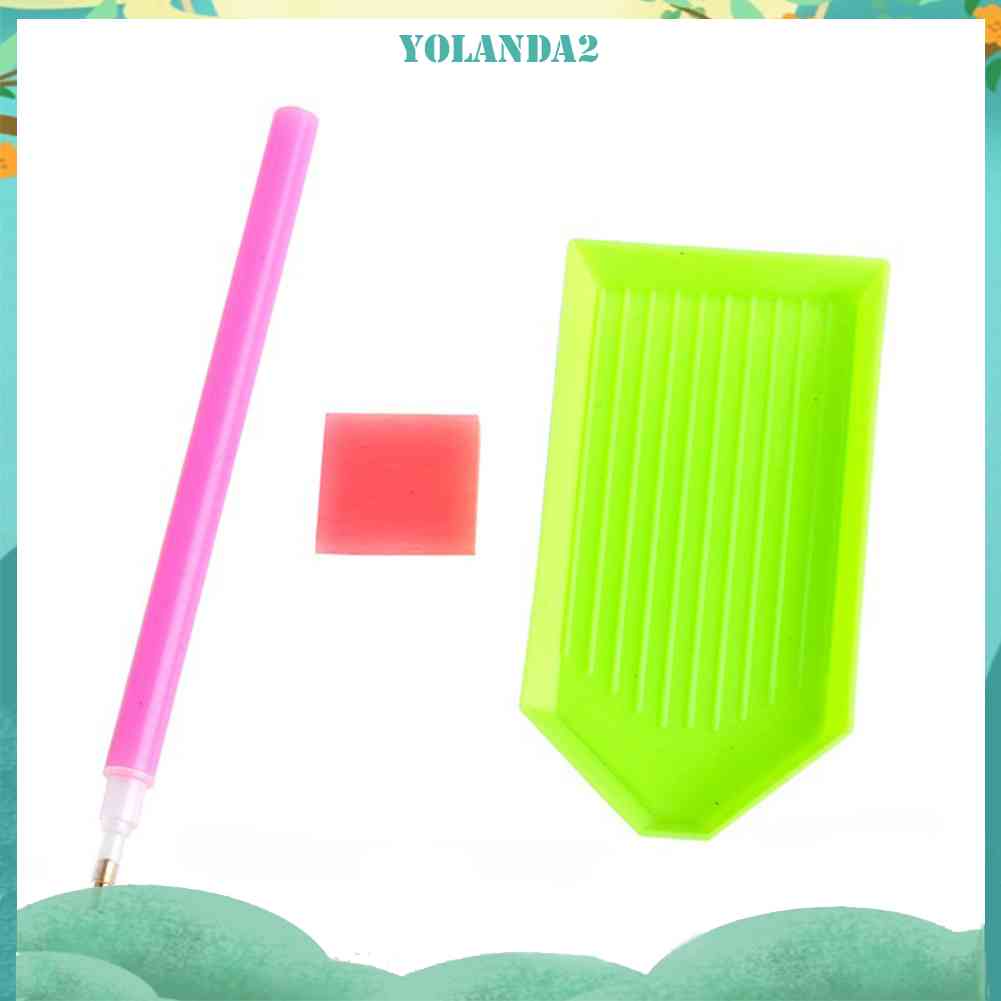 Bộ Tranh Đính Đá 5D Họa Tiết Giỏ Bướm Độc Đáo DIY Dùng Trang Trí Nhà Cửa