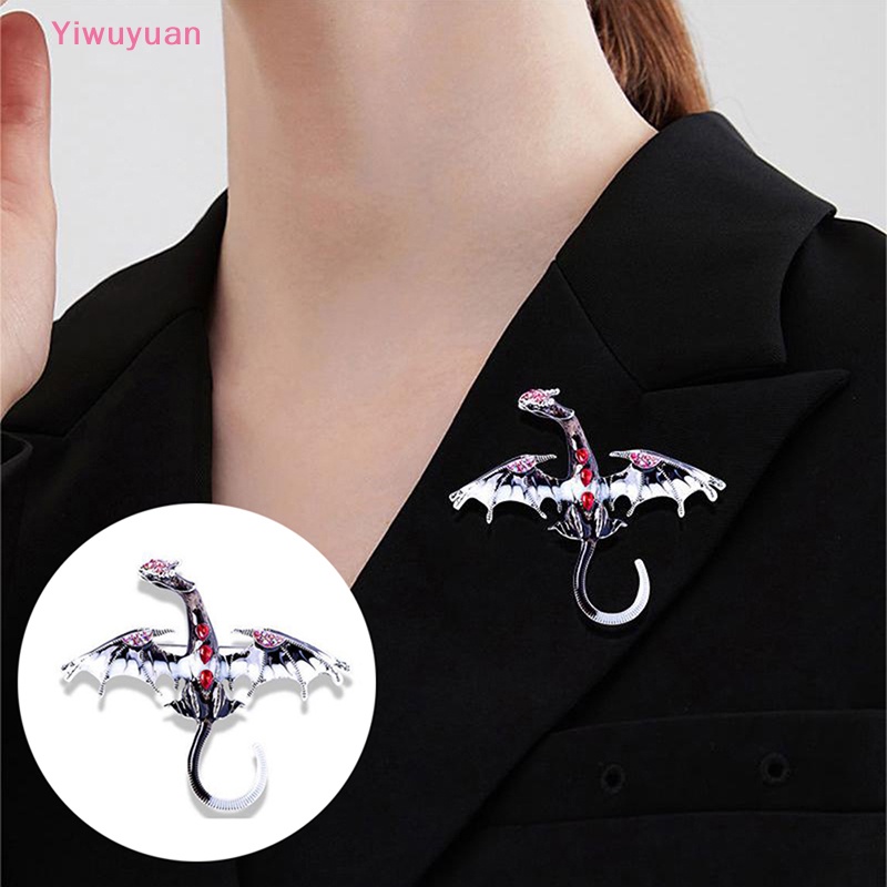 Ghim Cài Áo Hình Rồng Bay Phong Cách Cổ Điển Mới