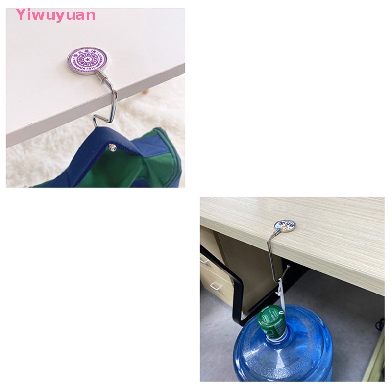 < Yiwuyuan > Móc Treo Túi Xách Để Bàn Nhiều Họa Tiết Hoạt Hình Đa Dạng Có Thể Tháo Rời Được Mới