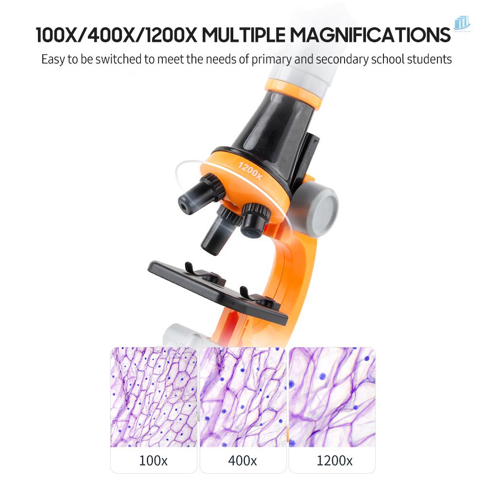 Kính Hiển Vi Quang Học 12 Cái Cho Trẻ Em Mới Bắt Đầu (s2mwvn) 1200X