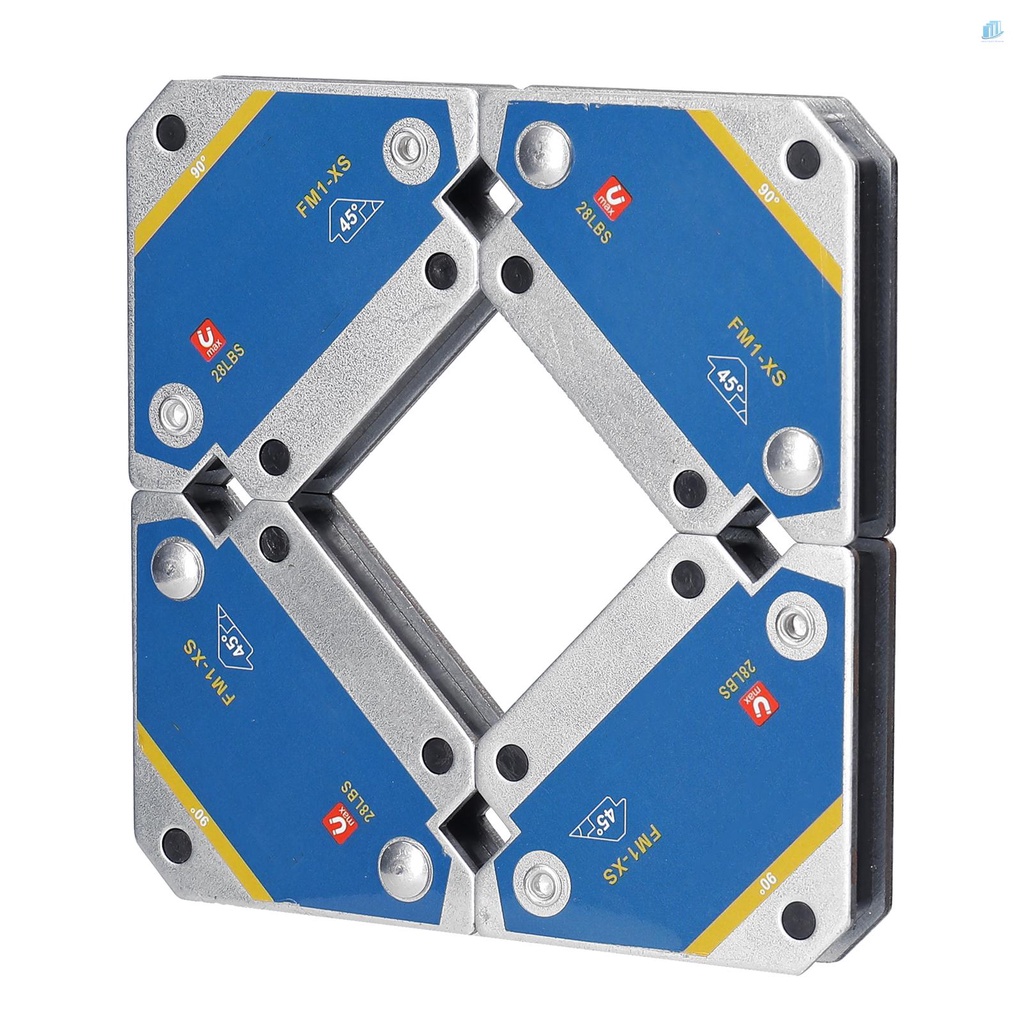 Bộ 4 Dụng Cụ Sửa Chữa Máy Hàn Từ Tính 45 Độ Chuyên Dụng s2mwvn° 90° 135° Dụng Cụ Định Vị Đa Năng Có Nam Châm