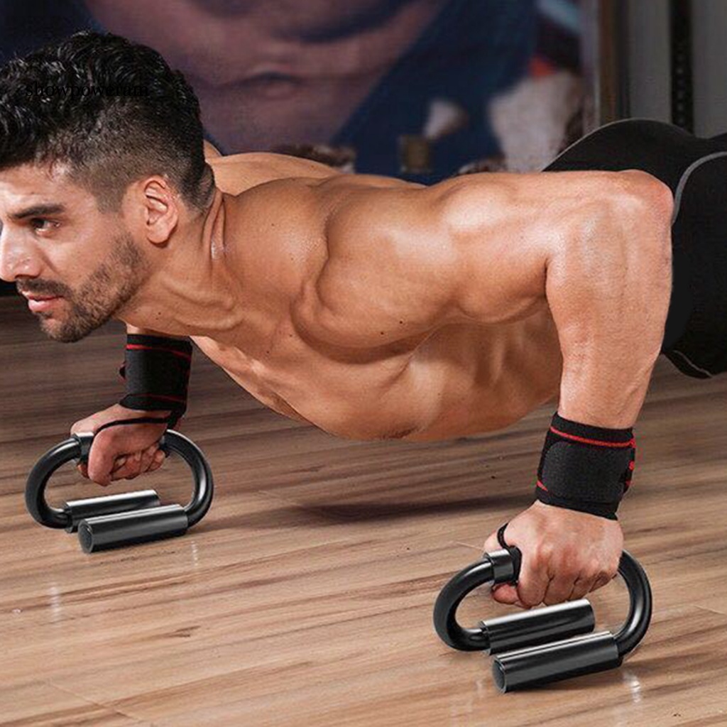 Giá Đỡ Hỗ Trợ Tập Chống Đẩy Hình Tam Giác Thấm Hút Mồ Hôi Tại Nhà