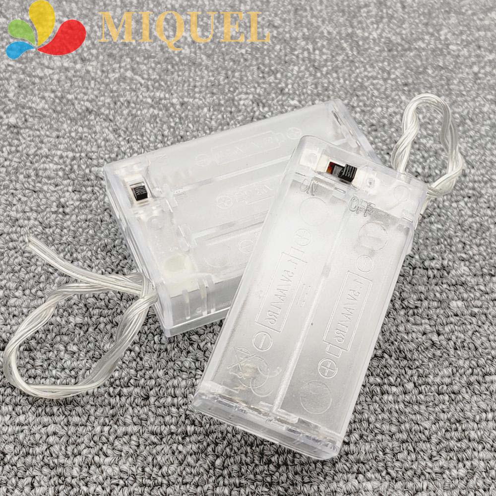 Hộp Đựng Pin AA Pin ABS 2X 3X 2 3 Khe Cắm Màu Trong Suốt DIY Giá Đỡ