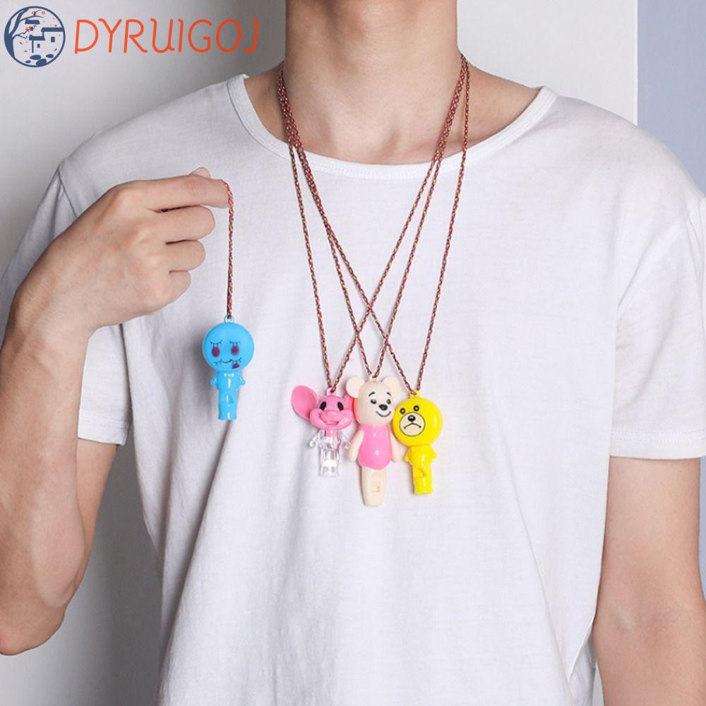 Còi Đồ Chơi Có Đèn LED Và Dây Đeo Độc Đáo Cho Bé