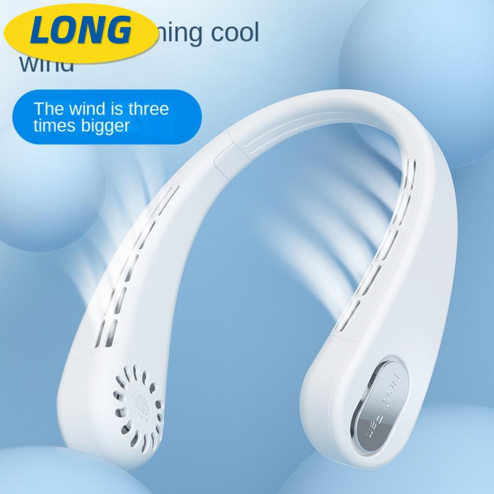 Quạt Treo Cổ 3 Tốc Độ Hình Chữ U Có Thể Sạc Lại Tiện Dụng