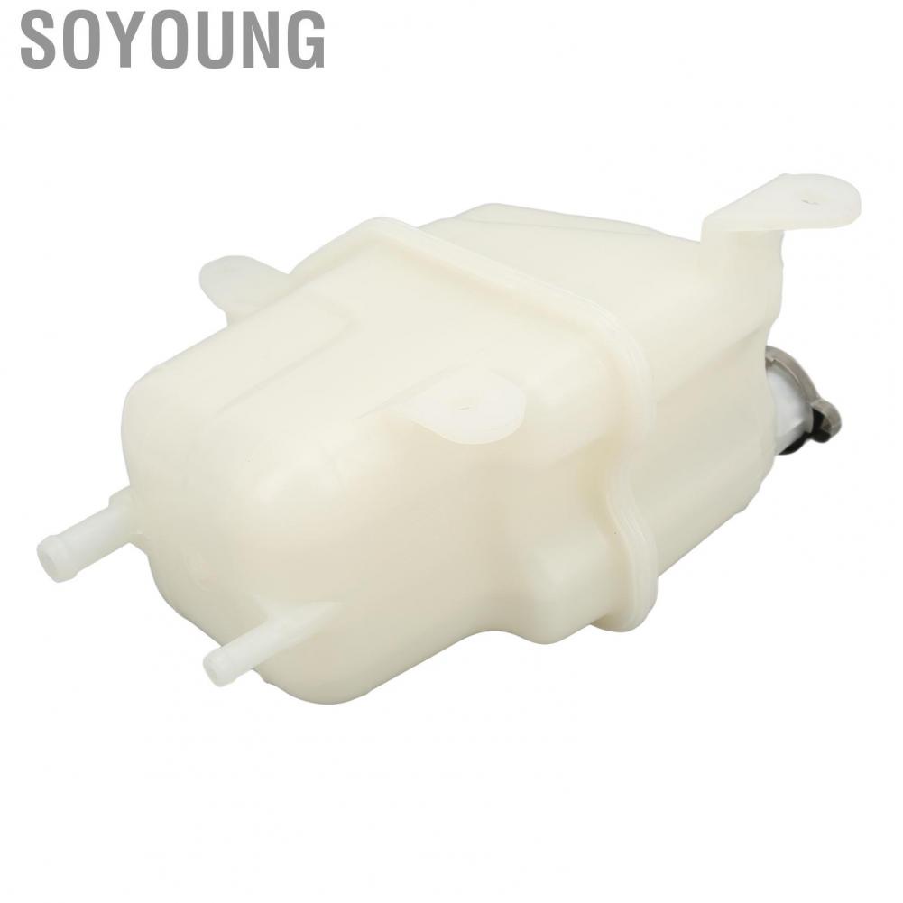 Soyoung Radiator Expansion Tank  Clear Scale Coolant Expansion Tank MB924891 Seamless Fit ABS  for Car