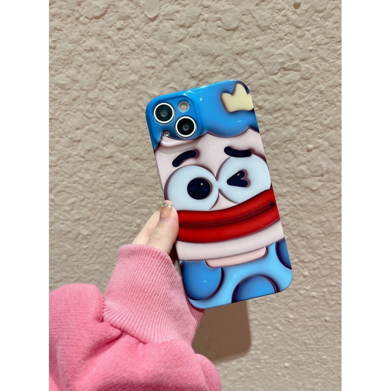 Ốp Điện Thoại Họa Tiết Hoạt Hình Mắt To Dễ Thương HC5D Cho Iphone 8p7 13 11 14Promax