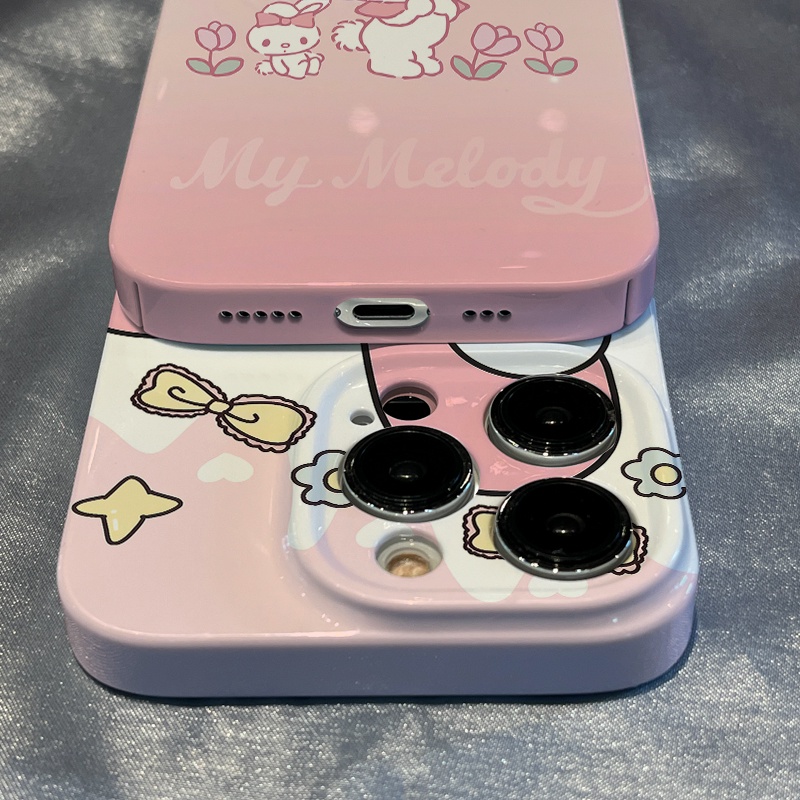 Ốp Điện Thoại Siêu Mỏng Họa Tiết Melody Dễ Thương Dành Cho Iphone 14 Pro 7 Max 11 8P 13 2C6J