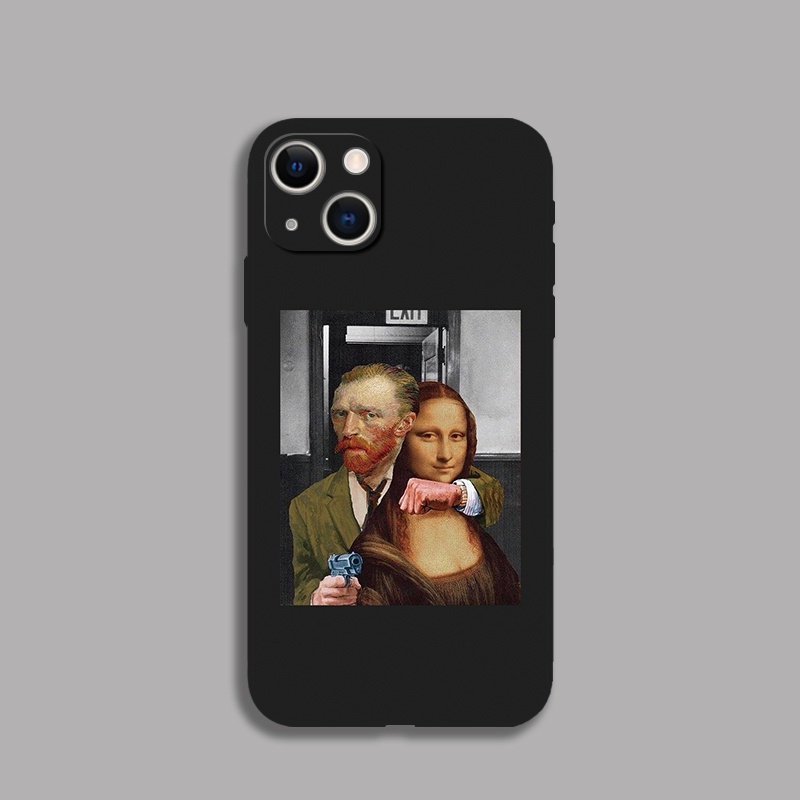 Ốp Điện Thoại In Hình Mona Lisa Cổ Điển Cho IPhone 1312 14 Pro Max 11 Pro XS Max XR 6S 7 8 Plus SE2 X