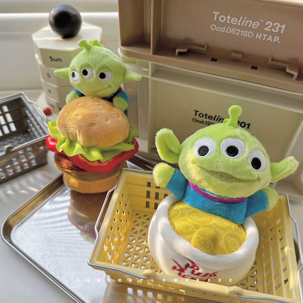 Móc Khóa Búp Bê Nhồi Bông Ba Mắt Đáng Yêu