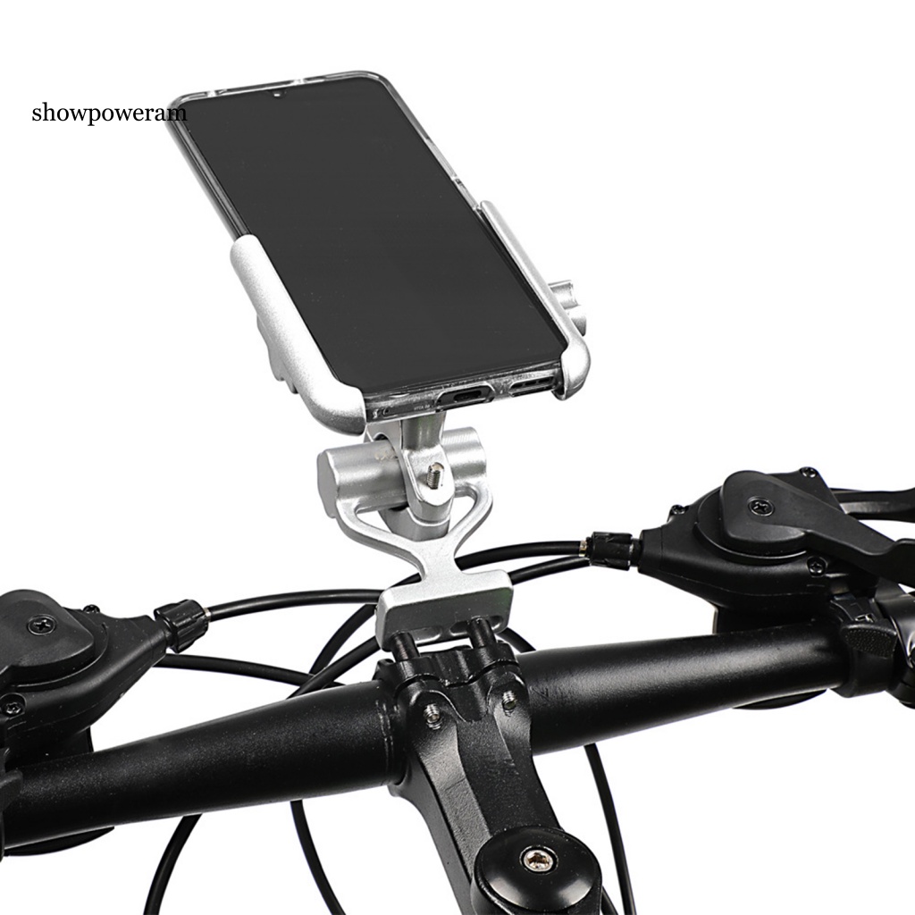 1 Bộ Giá Đỡ Máy Tính Bằng Hợp Kim Nhôm Gắn Tay Lái Xe Đạp