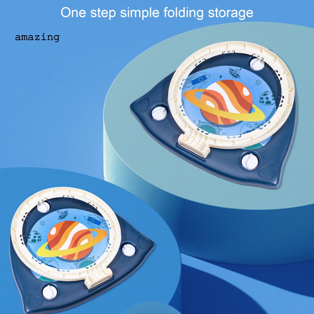 Bộ Vòng Chơi Bóng Rổ Trong Nhà Chống Ăn Mòn Thiết Kế Gấp Gọn Linh Hoạt Cho Bé