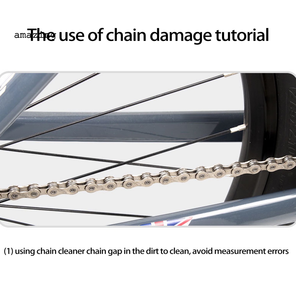 Đèn Báo Xích Xe Đạp Bằng Hợp Kim Nhôm Chất Lượng Cao