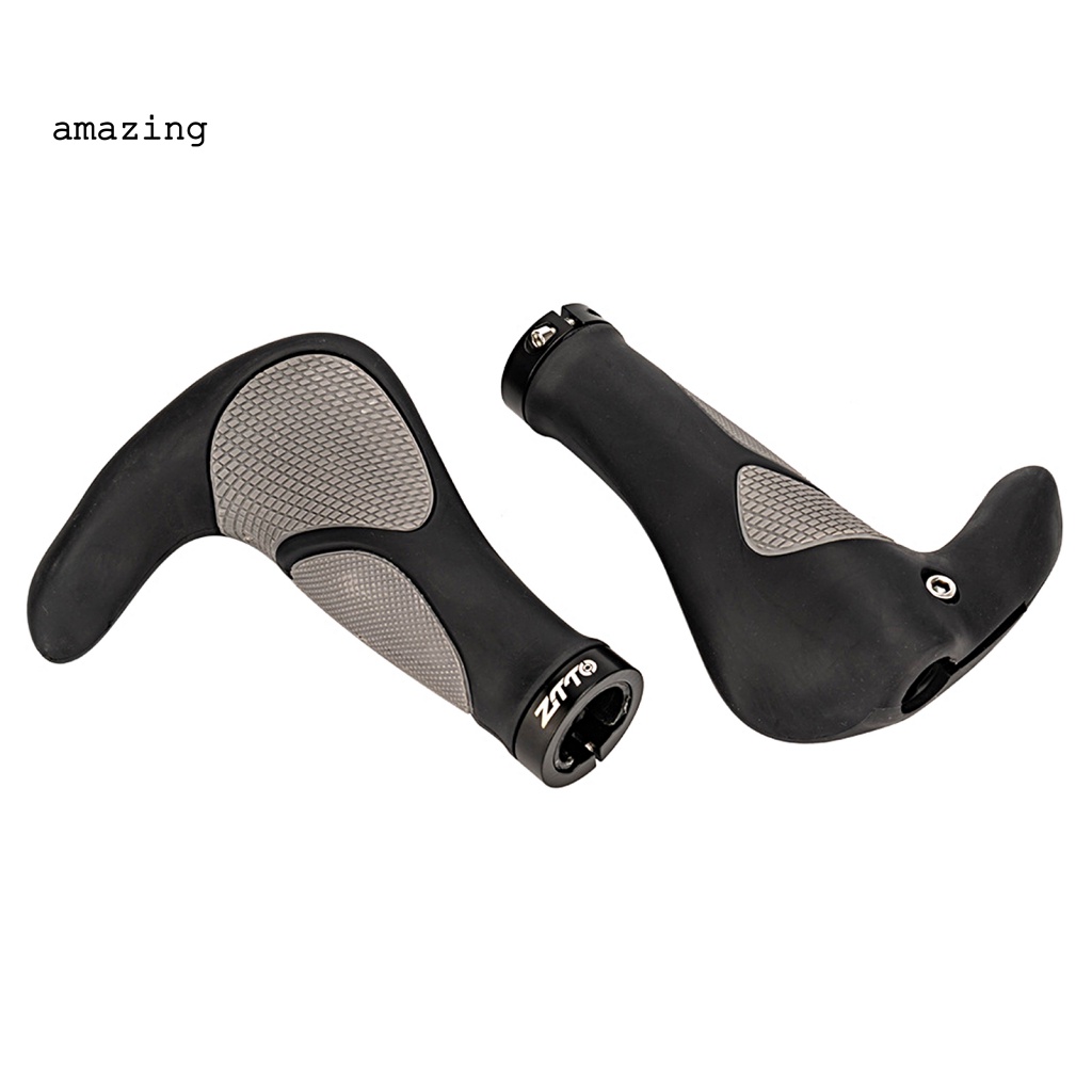 1 Cặp Vỏ Bọc Tay Lái Xe Đạp Hai Mặt Khóa Hấp Thụ Sốc