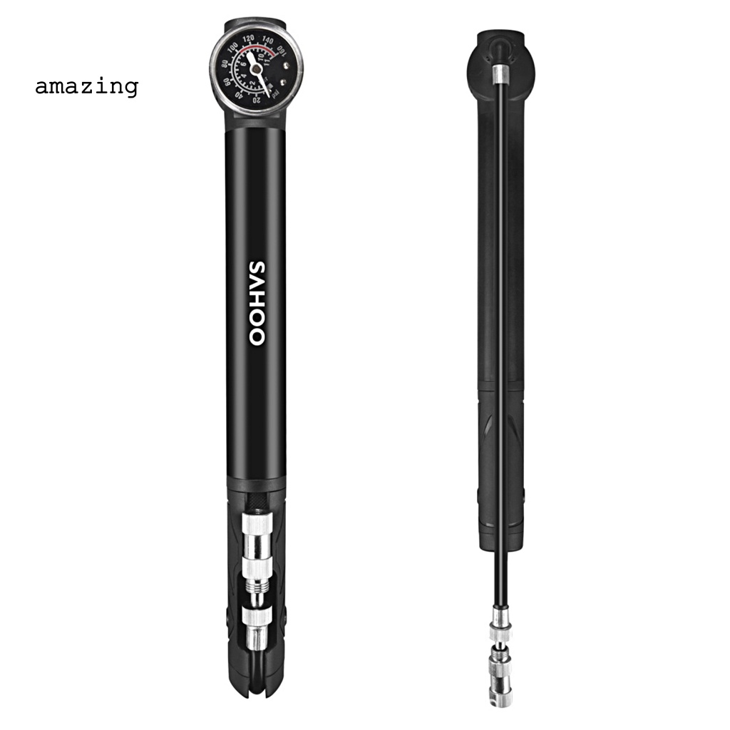 Ống Bơm Xe Đạp Bằng Hợp Kim Nhôm Trọng Lượng Nhẹ Chống Mòn