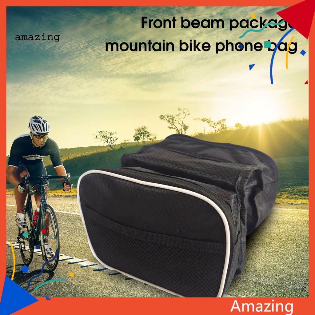 Túi Lưới Đựng Đồ Trọng Lượng Nhẹ Gắn Khung Trước Xe Đạp