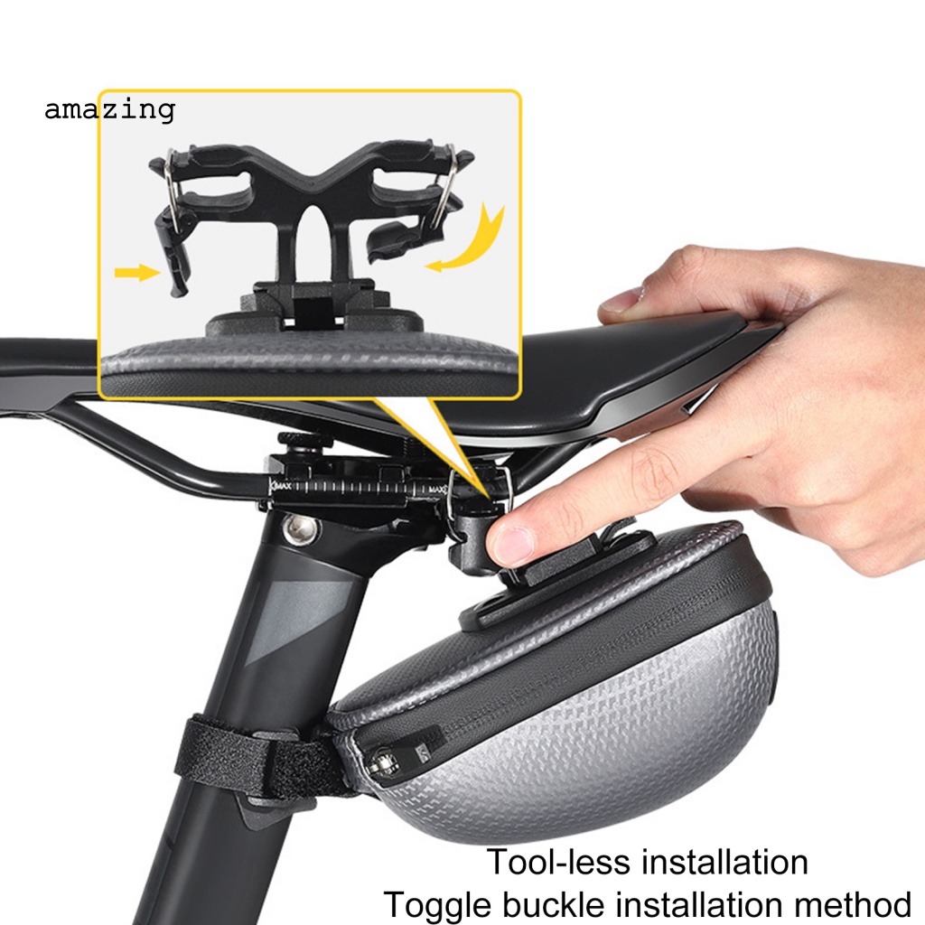 Túi Đựng Đồ Dùng Gắn Yên Xe Đạp Leo Núi Siêu Nhẹ 3 Màu Tùy Chọn Tiện Dụng