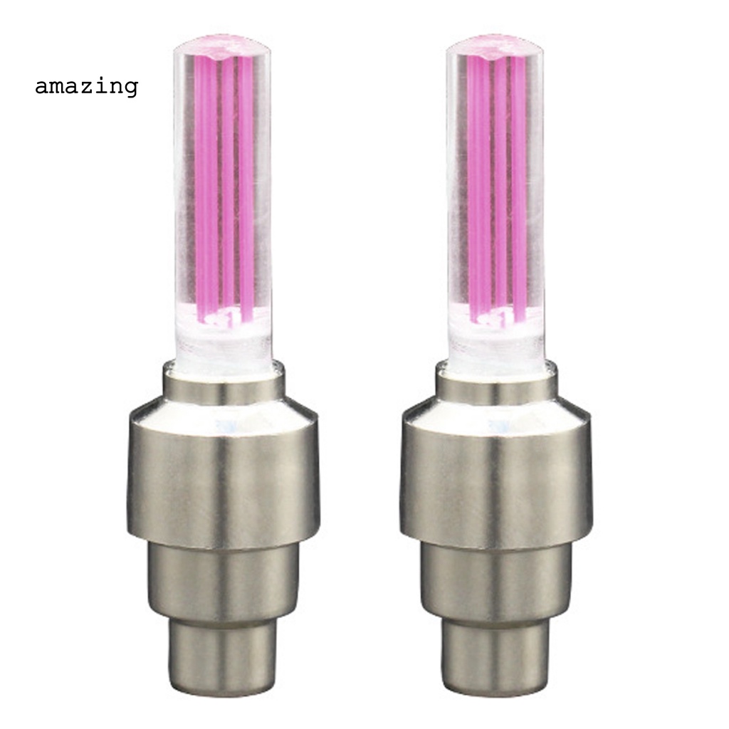 Bộ 2 Van Nhựa PVC Mini Chống Ăn Mòn Gắn Bánh Xe Đạp / Mô Tô