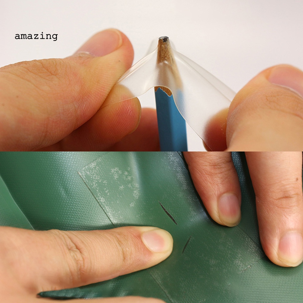 Set 5 Miếng Dán TPU Trong Suốt Chống Rò Rỉ Dùng Sửa Chữa Phao Bơi