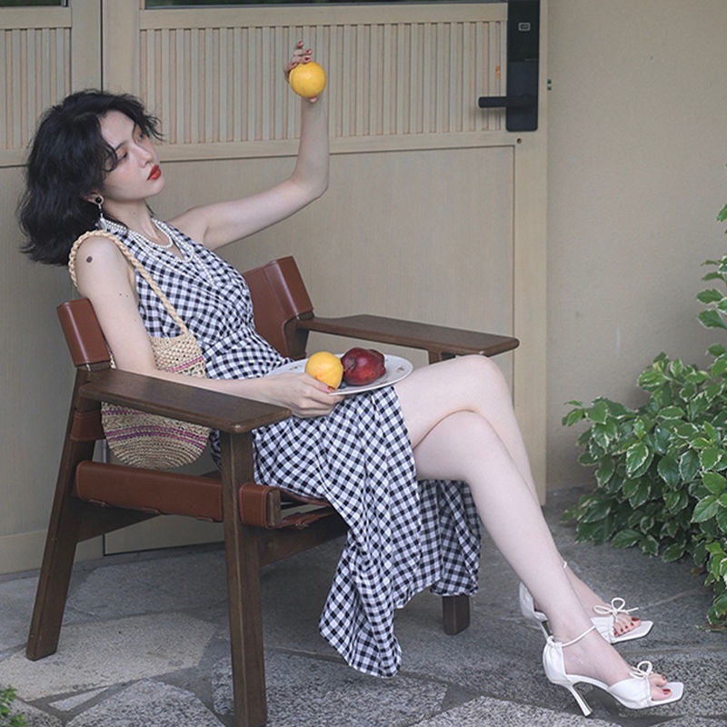 Đầm Hainan Thái Lan Mùa Xuân Thu Phong Cách Hepburn Pháp Cao Cấp Cảm Giác Khí Chất Thời Trang Siêu Hot Sanya Hainan Thái Lan Siêu Thần Tiên Eo Hẹp Cao Thiết Kế Sang Trọng