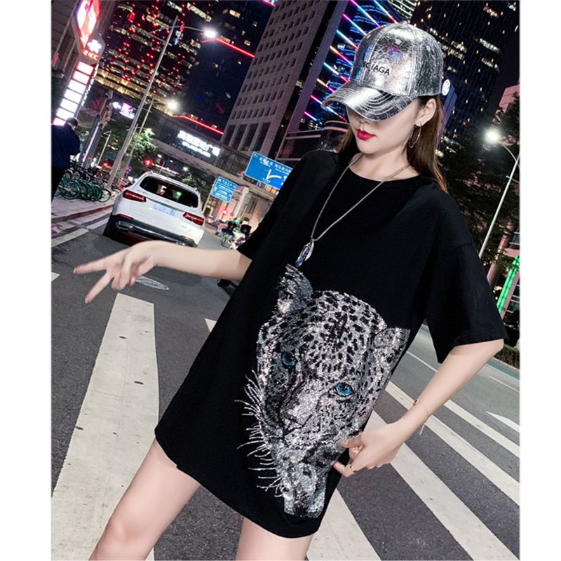 Áo Thun Tay Ngắn Dáng Rộng Plus Size 2-150kg Thời Trang Mùa Hè 2023