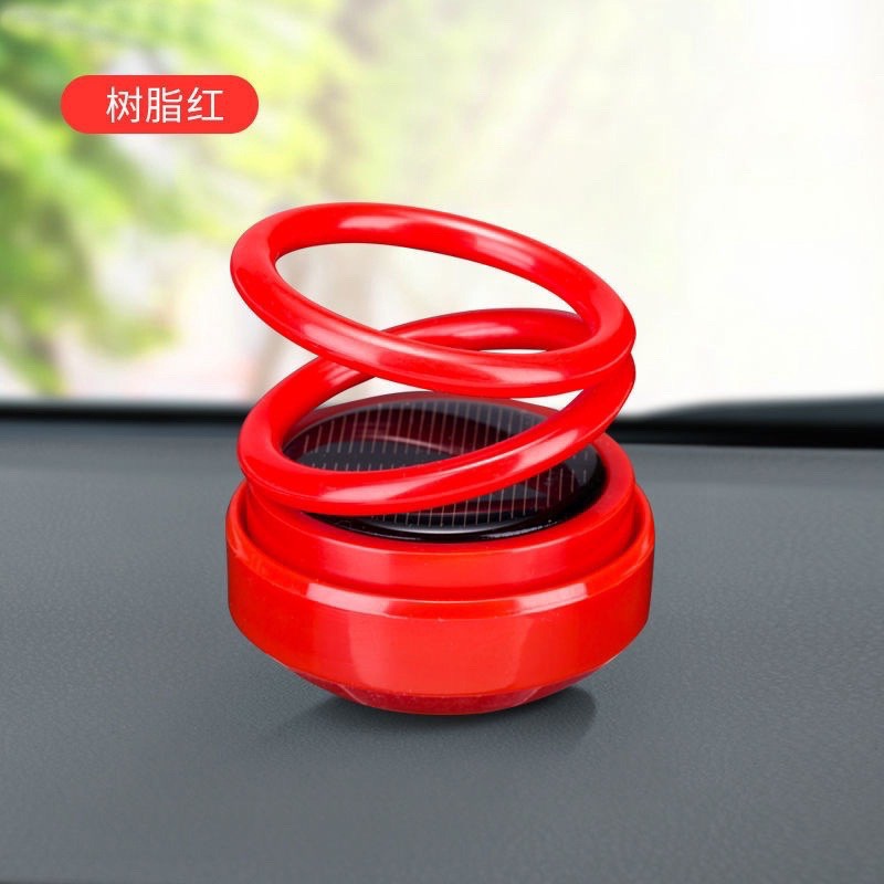 Nước Hoa Ô Tô Xoay Tự Động Bằng Nhựa Resin DU4M Sử Dụng Năng Lượng Mặt Trời Sáng Tạo