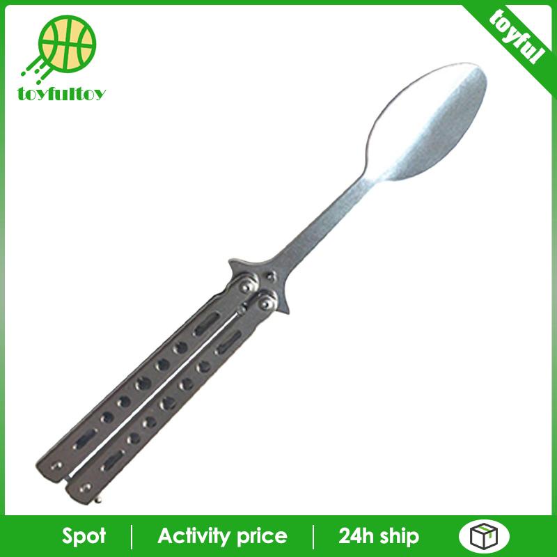 Muỗng Hình Bướm Dạng Mở Dùng Để Nướng BBQ Khi Đi Du Lịch