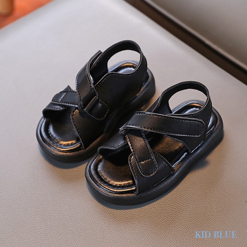 Giày Đi Biển Đế Mềm Chống Trượt Màu Trơn Đơn Giản Thoải Mái Thời Trang Xuân Hè Cho Bé Trai Và Gái