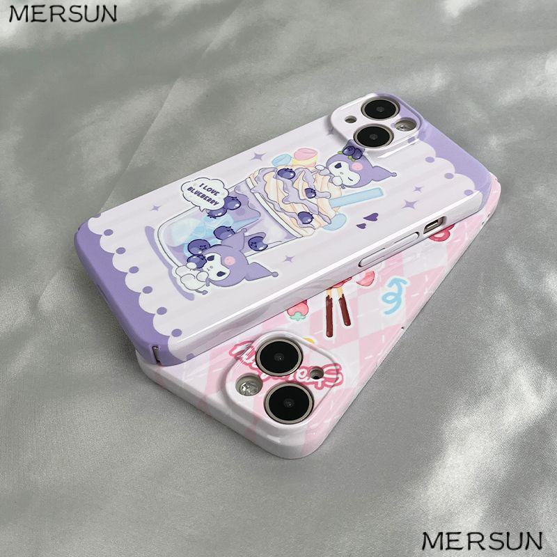 Ốp Điện Thoại Cứng In Hình Gấu Và Kem Dâu Cho Iphone 8 xs xr1214pro 7 11I 13 V7AF