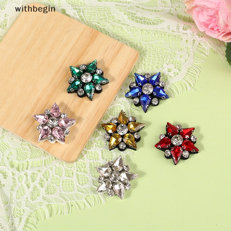 Set 5 Miếng Vá Quần Áo Hình Ngôi Sao Đính Kim Sa Lấp Lánh DIY