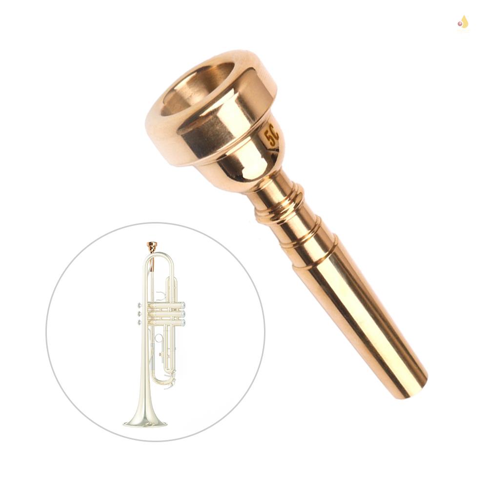 Miệng Thổi Kèn Trumpet mynice Mạ Vàng 5C