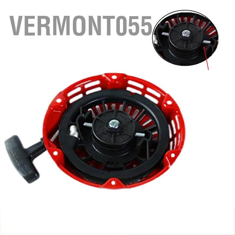 Vermont055 GX390 Red Pull Recoil Starter Lắp ráp Bộ khởi động giật nhẹ bằng nhựa cho ô tô