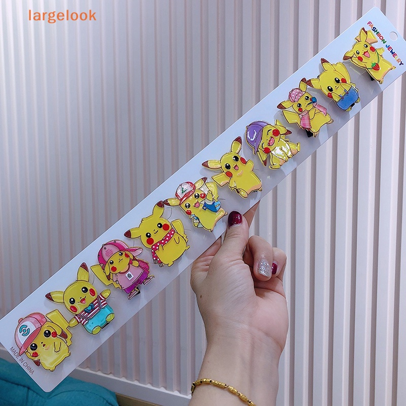 Kẹp Tóc Hình Pikachu Hoạt Hình Dễ Thương