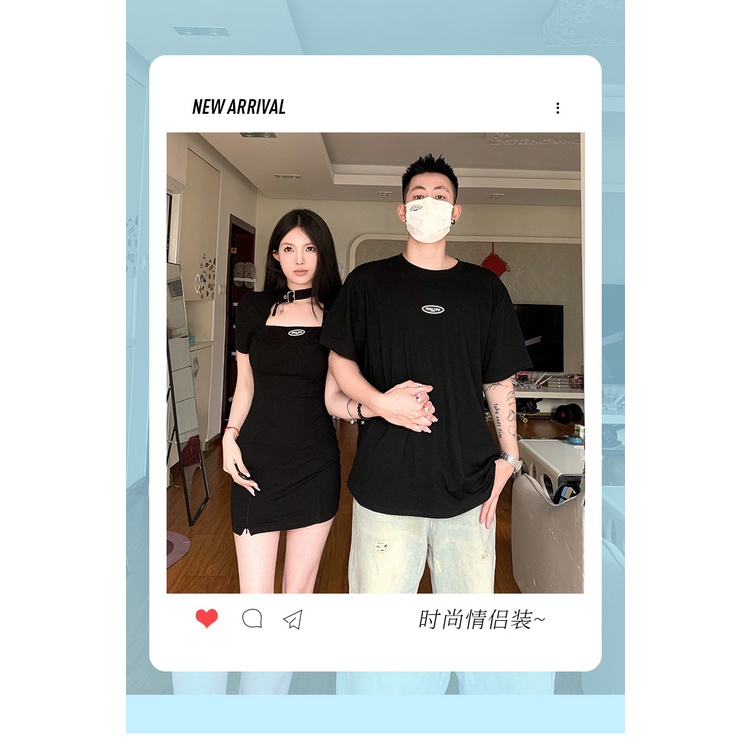 Đồ đôi Áo Thun Cotton Ngắn Tay Thời Trang Mùa Hè 2023 Cho Cặp Đôi đồ cặp nam nữ áo cặp nam nữ