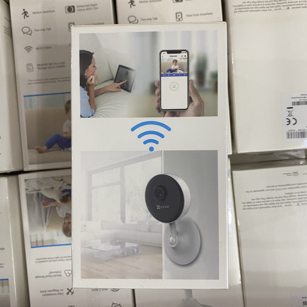 Camera IP Wifi EZVIZ C1C-B/C1HC 1080P chuẩn nén H265, chính hãng, bảo hành 24 tháng
