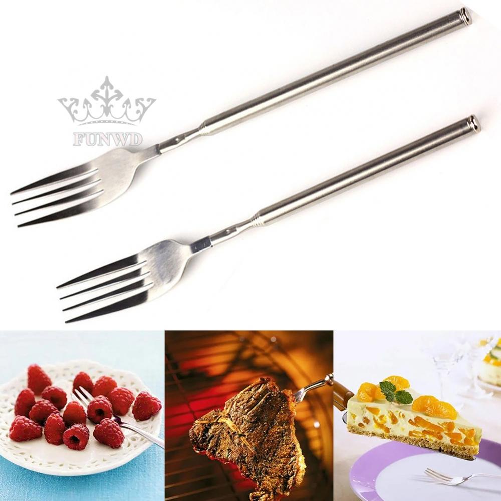 Nĩa Inox 23~63cm Có Thể Điều Chỉnh Tiện Dụng