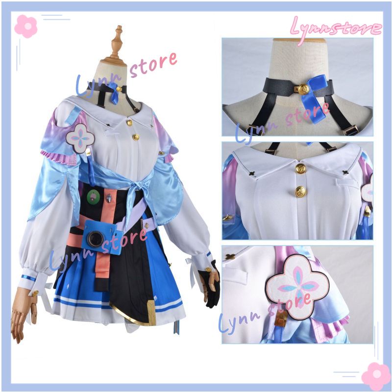 Trò chơi mới HONKAI: STAR RAIL MARCH 7TH Cosplay Trò chơi trang phục Honkai Star Rail Cosplay Trang phục Lolita Trang phục và tóc giả Bộ đầy đủ