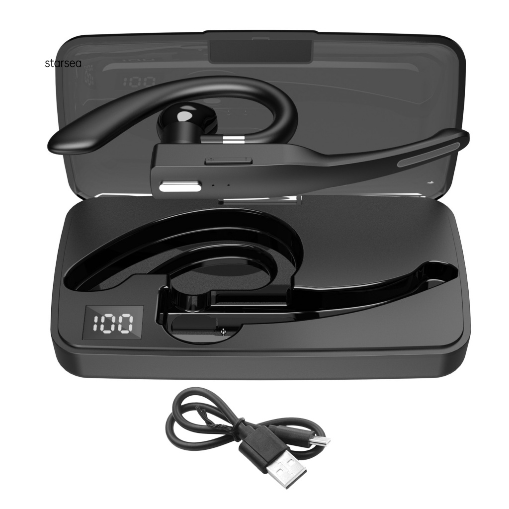 Tai Nghe Không Dây SRA ZK YYK-525 Bluetooth 5.1 Màn Hình Kỹ Thuật Số Giảm Tiếng Ồn Dùng Khi Lái Xe