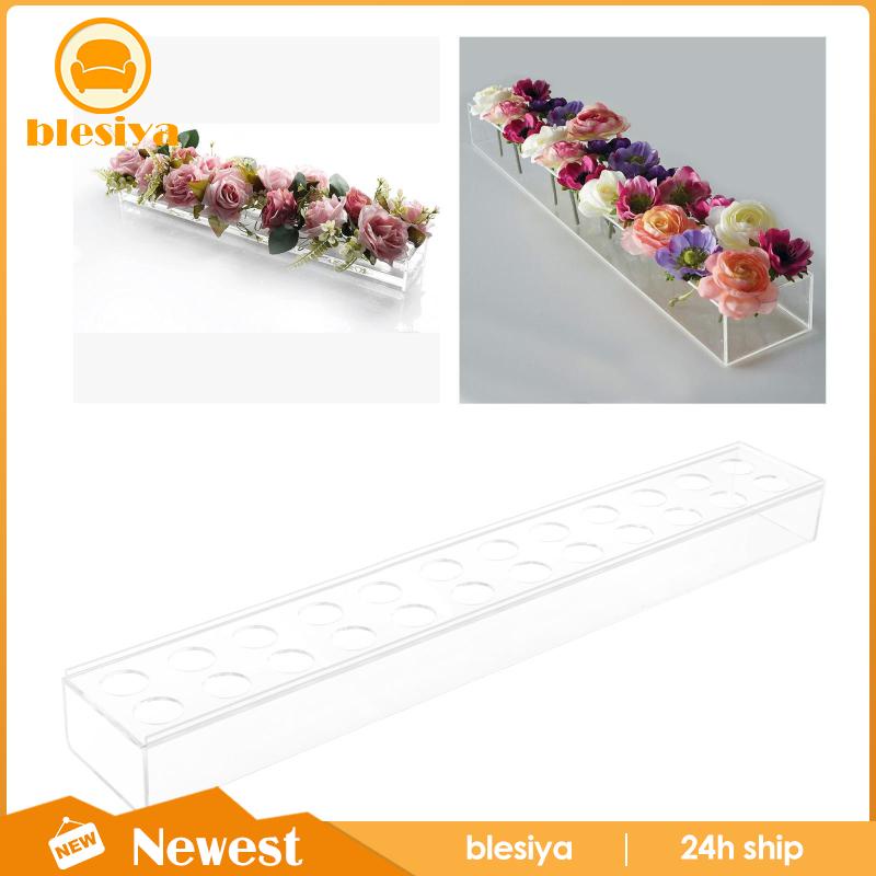 Bộ 10 Lọ Hoa Bằng Acrylic Dùng Trang Trí Bàn Tiệc Cưới